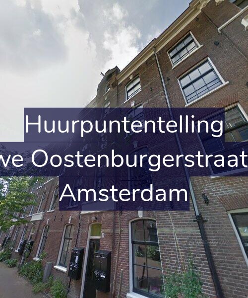 Foto gevel Huurpuntentelling voor Nieuwe Oostenburgerstraat 11-E, Amsterdam