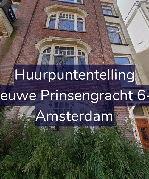 Foto gevel Huurpuntentelling voor Nieuwe Prinsengracht 6-H, Amsterdam