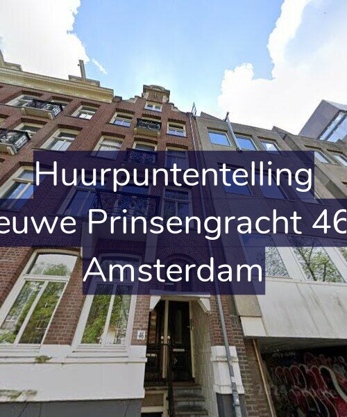 Foto gevel Huurpuntentelling voor Nieuwe Prinsengracht 46-2, Amsterdam