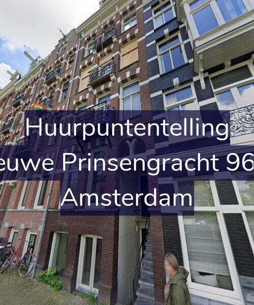 Foto gevel Huurpuntentelling voor Nieuwe Prinsengracht 96-H, Amsterdam