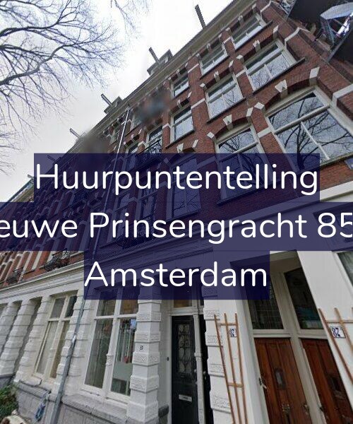 Foto gevel Huurpuntentelling voor Nieuwe Prinsengracht 85-1, Amsterdam