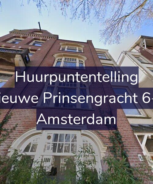 Foto gevel Huurpuntentelling voor Nieuwe Prinsengracht 6-2, Amsterdam