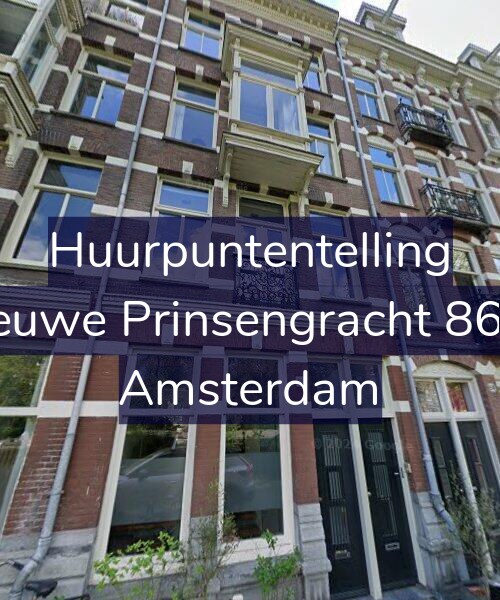 Foto gevel Huurpuntentelling voor Nieuwe Prinsengracht 86-H, Amsterdam