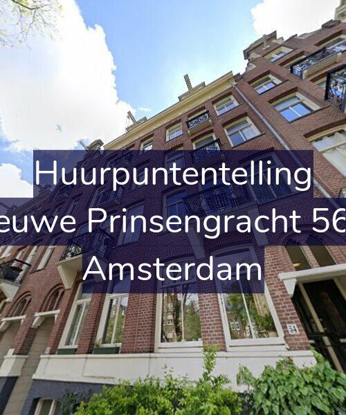 Foto gevel Huurpuntentelling voor Nieuwe Prinsengracht 56-3, Amsterdam