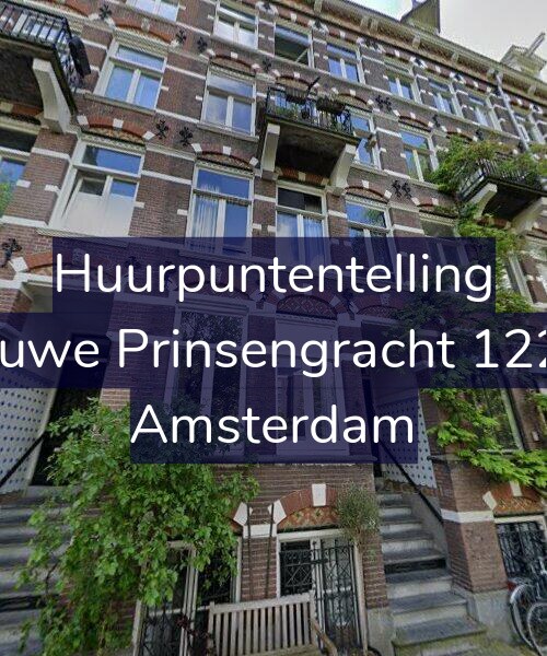 Foto gevel Huurpuntentelling voor Nieuwe Prinsengracht 122-H, Amsterdam