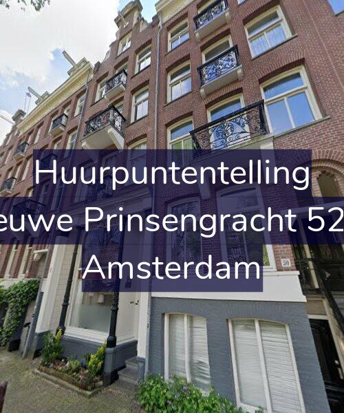 Foto gevel Huurpuntentelling voor Nieuwe Prinsengracht 52-H, Amsterdam