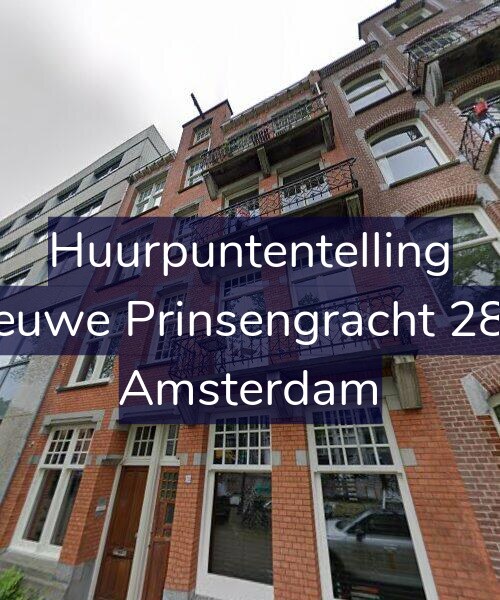 Foto gevel Huurpuntentelling voor Nieuwe Prinsengracht 28-4, Amsterdam