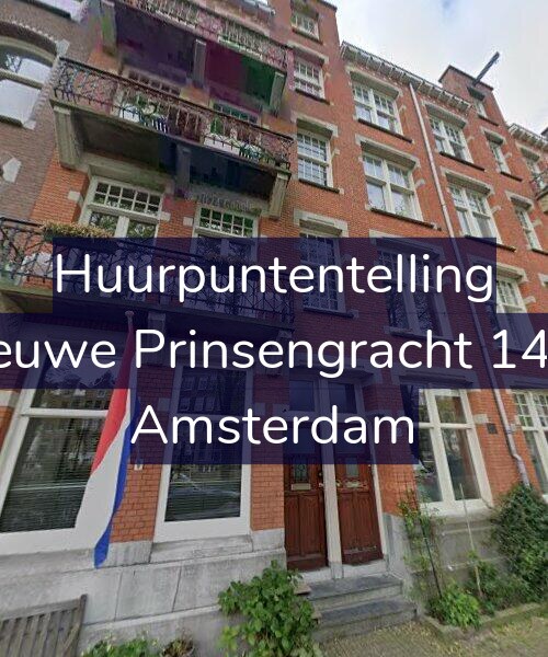 Foto gevel Huurpuntentelling voor Nieuwe Prinsengracht 14-H, Amsterdam