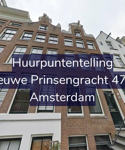 Foto gevel Huurpuntentelling voor Nieuwe Prinsengracht 47-B, Amsterdam