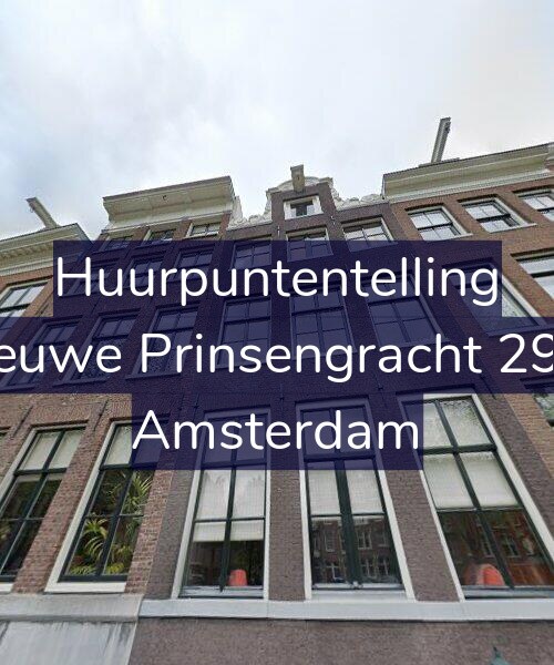 Foto gevel Huurpuntentelling voor Nieuwe Prinsengracht 29-2, Amsterdam