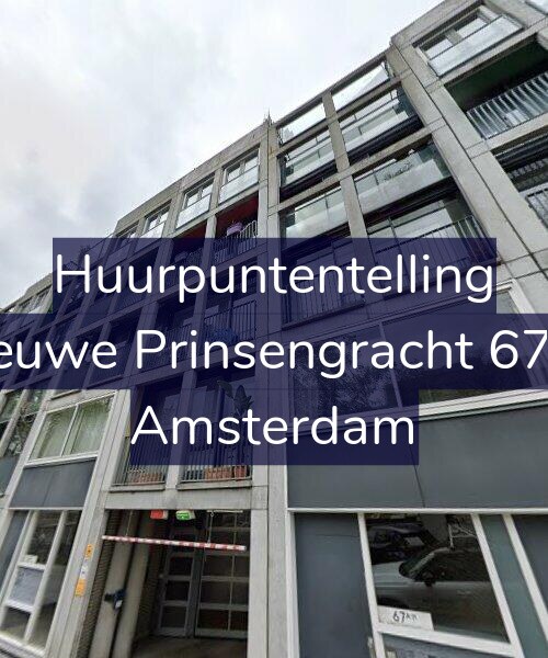 Foto gevel Huurpuntentelling voor Nieuwe Prinsengracht 67-D, Amsterdam