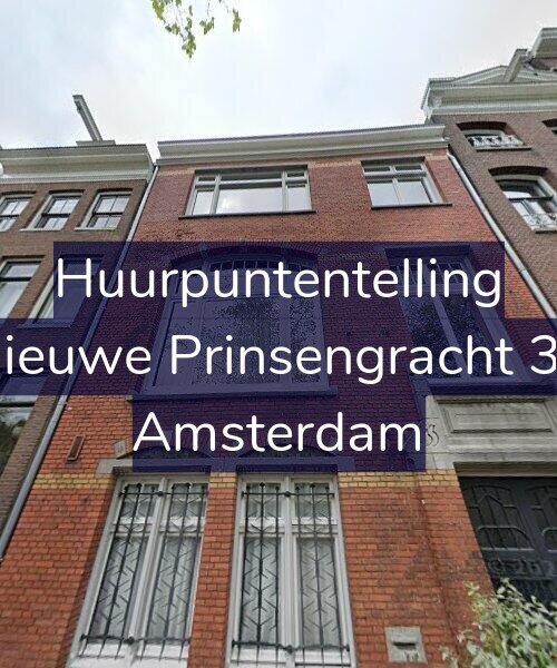 Foto gevel Huurpuntentelling voor Nieuwe Prinsengracht 35, Amsterdam