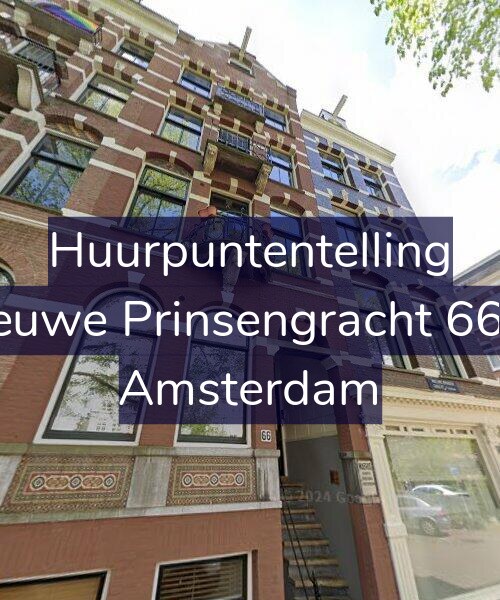 Foto gevel Huurpuntentelling voor Nieuwe Prinsengracht 66-D, Amsterdam