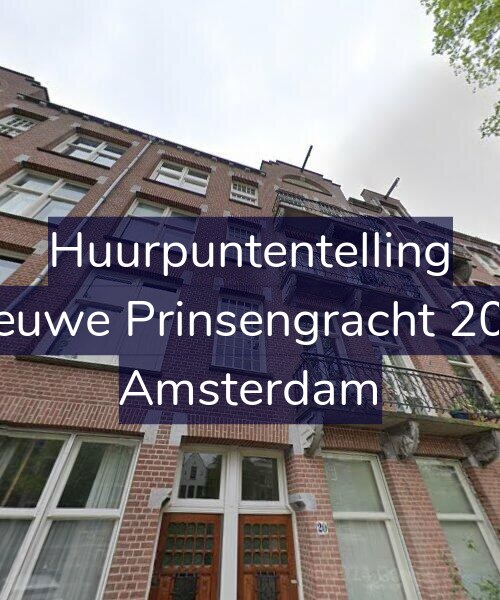 Foto gevel Huurpuntentelling voor Nieuwe Prinsengracht 20-3, Amsterdam