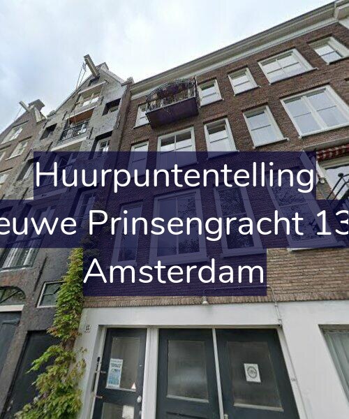 Foto gevel Huurpuntentelling voor Nieuwe Prinsengracht 13-1, Amsterdam