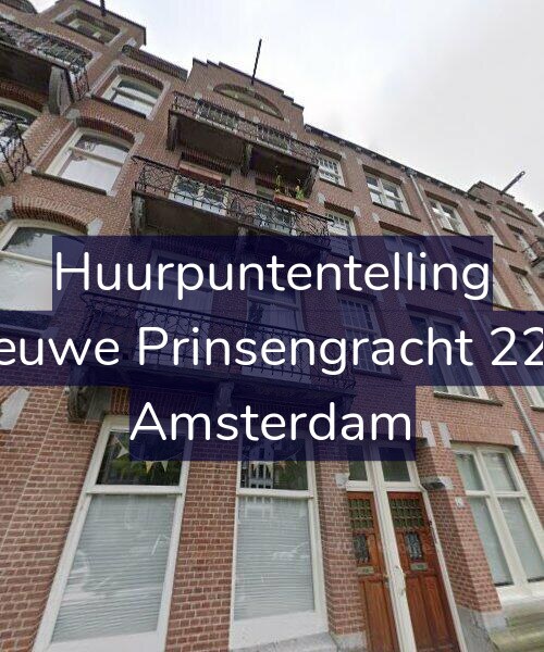 Foto gevel Huurpuntentelling voor Nieuwe Prinsengracht 22-1, Amsterdam