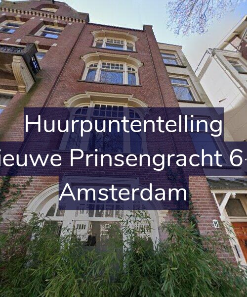 Foto gevel Huurpuntentelling voor Nieuwe Prinsengracht 6-1, Amsterdam