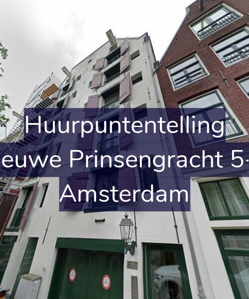 Foto gevel Huurpuntentelling voor Nieuwe Prinsengracht 5-B, Amsterdam
