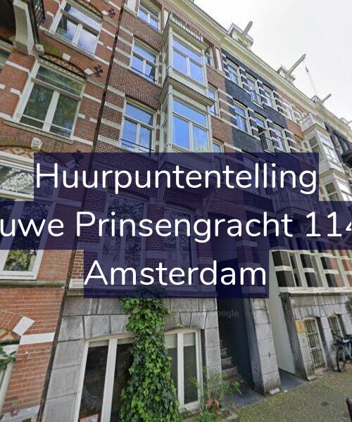 Foto gevel Huurpuntentelling voor Nieuwe Prinsengracht 114-H, Amsterdam