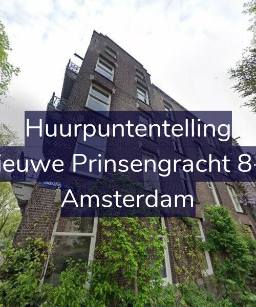 Foto gevel Huurpuntentelling voor Nieuwe Prinsengracht 8-1, Amsterdam