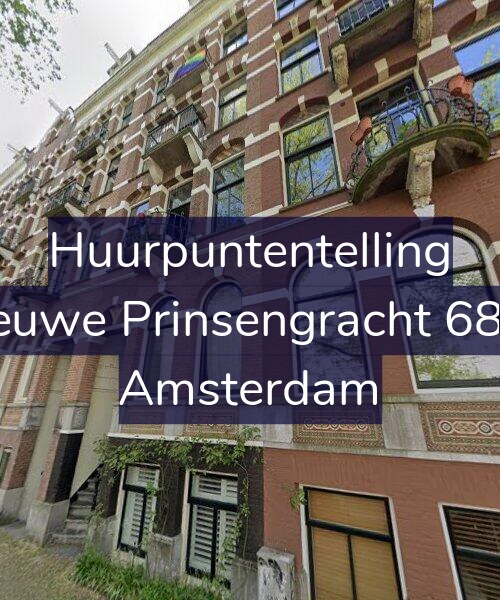 Foto gevel Huurpuntentelling voor Nieuwe Prinsengracht 68-H, Amsterdam