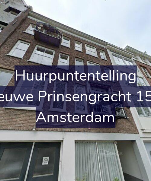 Foto gevel Huurpuntentelling voor Nieuwe Prinsengracht 15-1, Amsterdam