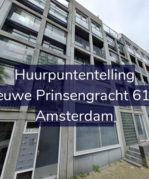 Foto gevel Huurpuntentelling voor Nieuwe Prinsengracht 61-H, Amsterdam