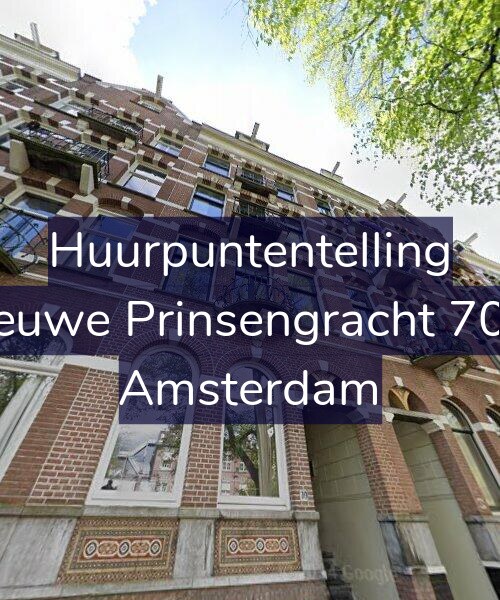 Foto gevel Huurpuntentelling voor Nieuwe Prinsengracht 70-3, Amsterdam
