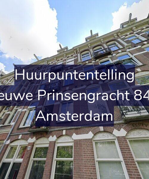 Foto gevel Huurpuntentelling voor Nieuwe Prinsengracht 84-2, Amsterdam