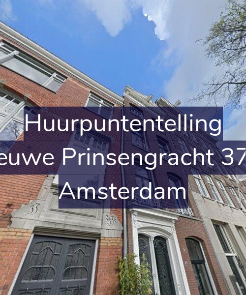 Foto gevel Huurpuntentelling voor Nieuwe Prinsengracht 37-2, Amsterdam