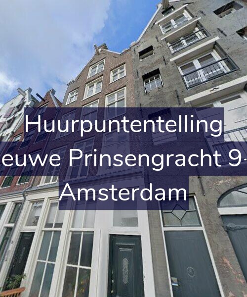 Foto gevel Huurpuntentelling voor Nieuwe Prinsengracht 9-B, Amsterdam