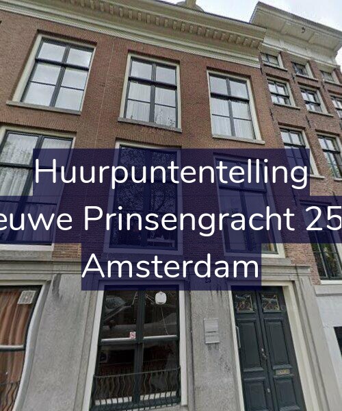 Foto gevel Huurpuntentelling voor Nieuwe Prinsengracht 25-H, Amsterdam