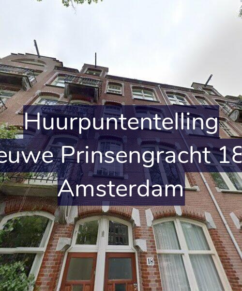 Foto gevel Huurpuntentelling voor Nieuwe Prinsengracht 18-2, Amsterdam