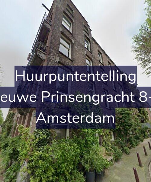 Foto gevel Huurpuntentelling voor Nieuwe Prinsengracht 8-H, Amsterdam