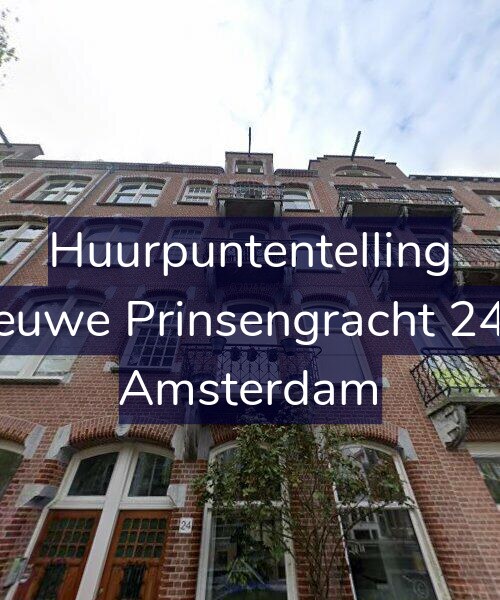 Foto gevel Huurpuntentelling voor Nieuwe Prinsengracht 24-3, Amsterdam