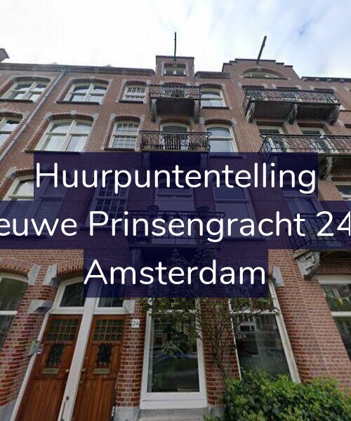 Foto gevel Huurpuntentelling voor Nieuwe Prinsengracht 24-1, Amsterdam