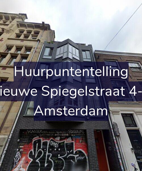 Foto gevel Huurpuntentelling voor Nieuwe Spiegelstraat 4-C, Amsterdam