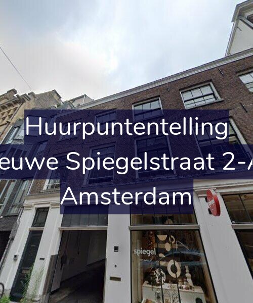 Foto gevel Huurpuntentelling voor Nieuwe Spiegelstraat 2-A1, Amsterdam