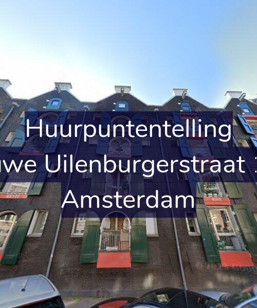 Foto gevel Huurpuntentelling voor Nieuwe Uilenburgerstraat 15-F, Amsterdam