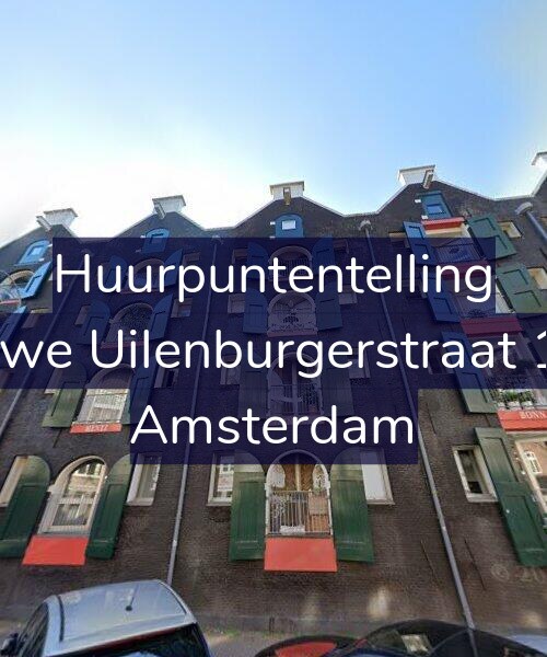 Foto gevel Huurpuntentelling voor Nieuwe Uilenburgerstraat 17-H, Amsterdam
