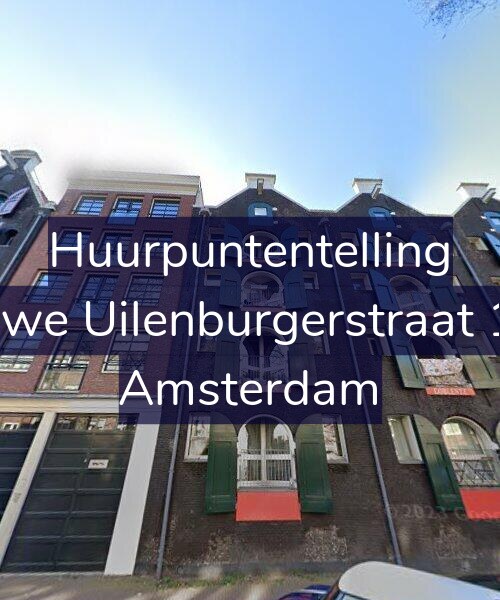 Foto gevel Huurpuntentelling voor Nieuwe Uilenburgerstraat 15-R, Amsterdam