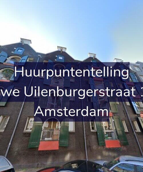 Foto gevel Huurpuntentelling voor Nieuwe Uilenburgerstraat 13-B, Amsterdam