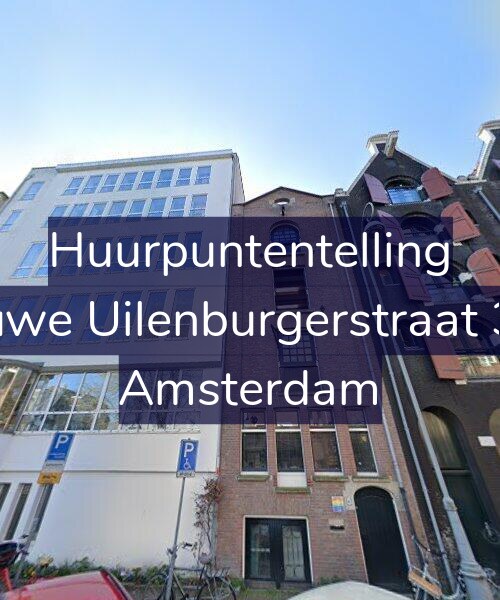 Foto gevel Huurpuntentelling voor Nieuwe Uilenburgerstraat 3-W, Amsterdam