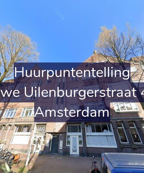 Foto gevel Huurpuntentelling voor Nieuwe Uilenburgerstraat 42-C, Amsterdam
