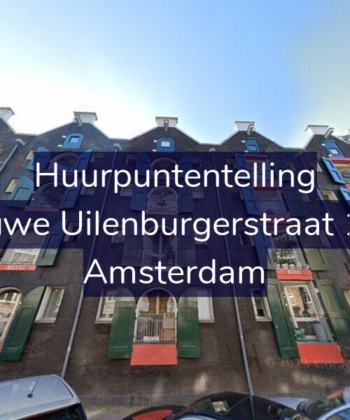Foto gevel Huurpuntentelling voor Nieuwe Uilenburgerstraat 19-F, Amsterdam