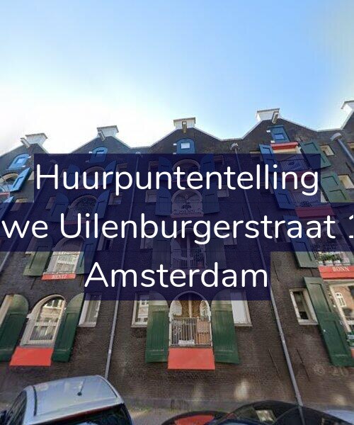 Foto gevel Huurpuntentelling voor Nieuwe Uilenburgerstraat 13-C, Amsterdam