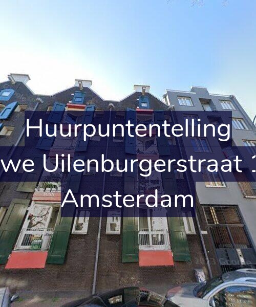 Foto gevel Huurpuntentelling voor Nieuwe Uilenburgerstraat 17-A, Amsterdam
