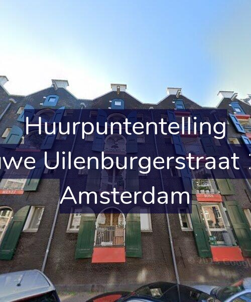 Foto gevel Huurpuntentelling voor Nieuwe Uilenburgerstraat 17-F, Amsterdam