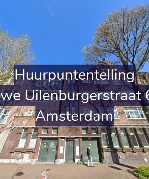 Foto gevel Huurpuntentelling voor Nieuwe Uilenburgerstraat 64-B, Amsterdam
