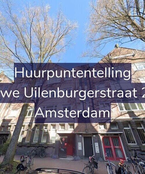 Foto gevel Huurpuntentelling voor Nieuwe Uilenburgerstraat 20-A, Amsterdam